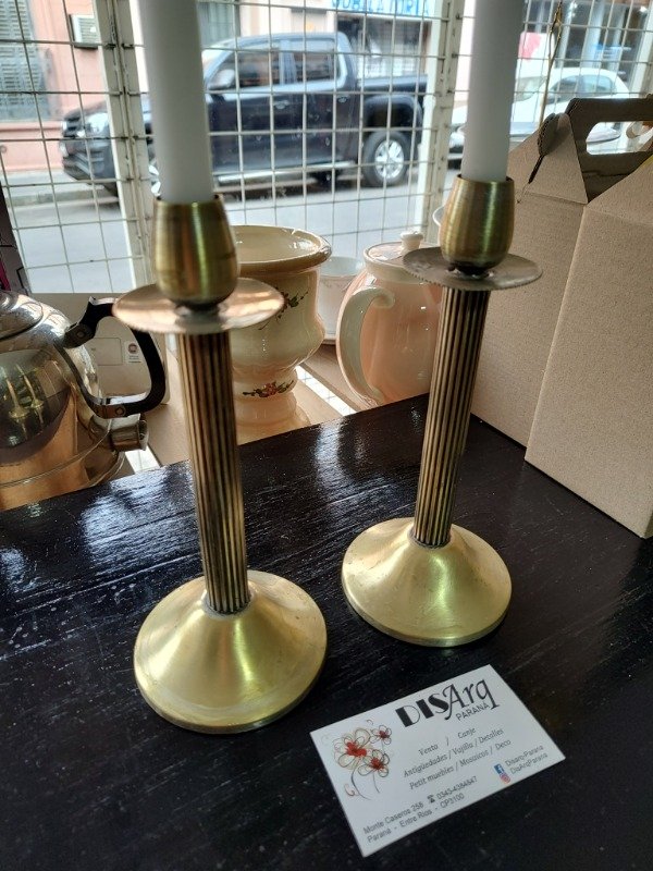 Producto - CANDELABROS BRONCE X2