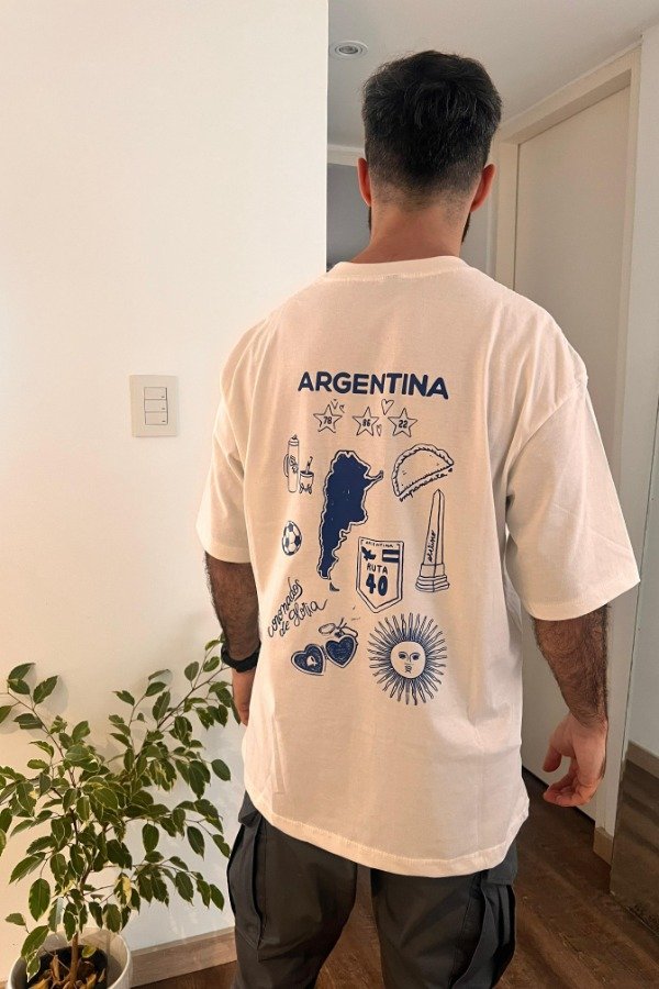 Producto - Remera Oversize Unisex ARG.