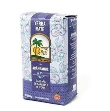 Producto - YERBA MATE ARANDANO + TE VERDE + CASCARA NARANJA  X500 OASIS