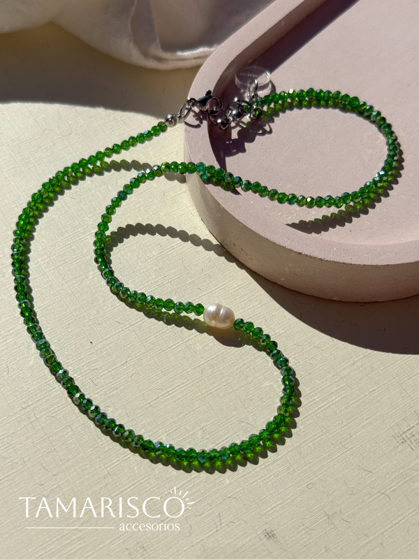 Producto - Collar Iris - Verde - 0