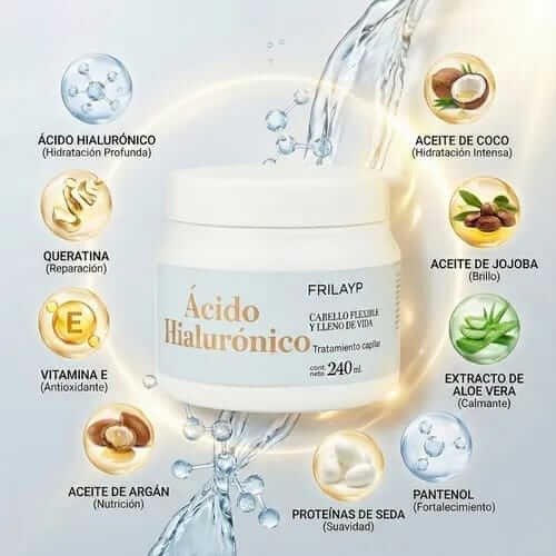 Producto - Tratamiento con Acido Hialurónico 240 g Frilayp