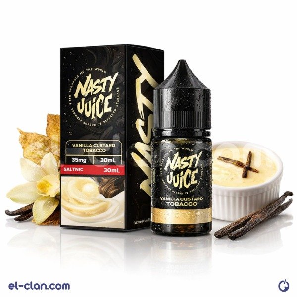 Producto - NASTY SALT VANILLA CUSTARD TOBACCO