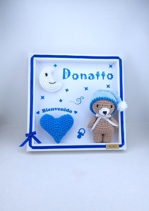Producto - Cuadro de Nacimiento ositos dormilones
