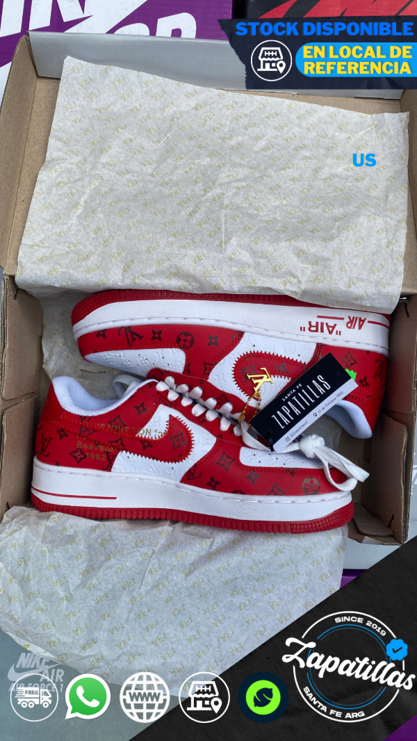 Producto - Nike Air Force 1 X Louis Vuitton