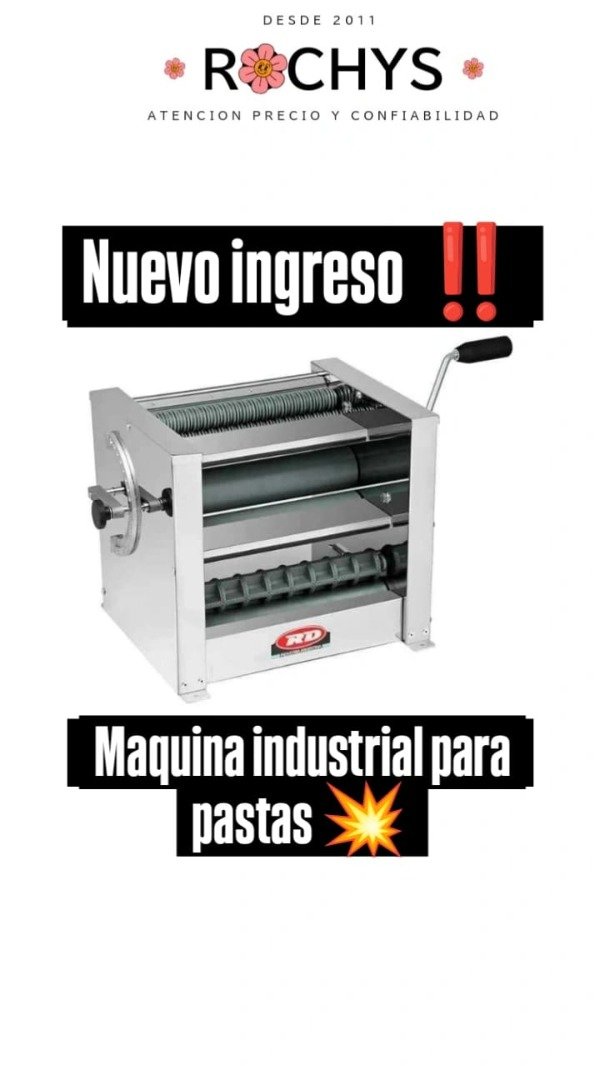 Producto - MAQUINA DE PASTAS