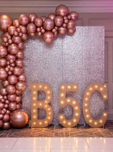 Producto - Letras Números Decoración Eventos Con Luces 80cm Bodas 15 años