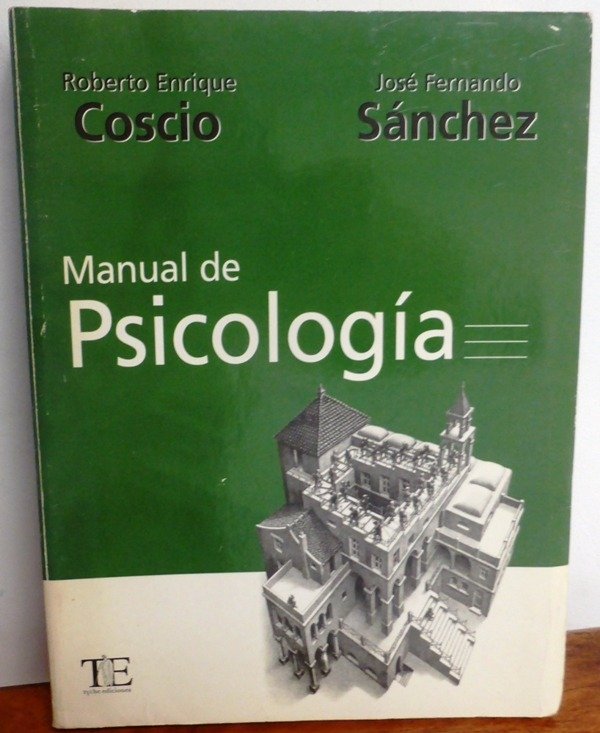 Producto - MANUAL DE PSICOLOGIA - R. E. COSCIO - J. F. SANCHEZ - TYCHE EDICIONES - 2000