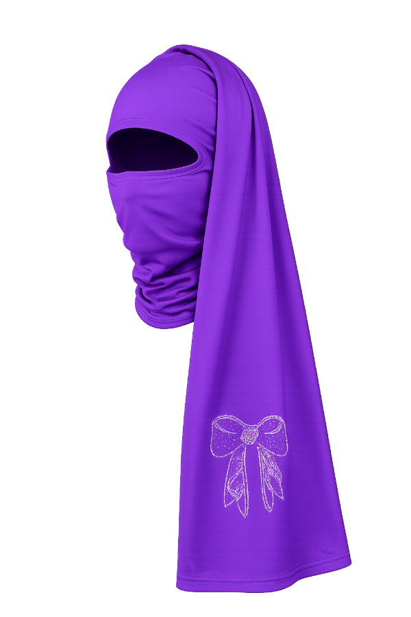 Producto - Balaclava Violeta con strass - 2