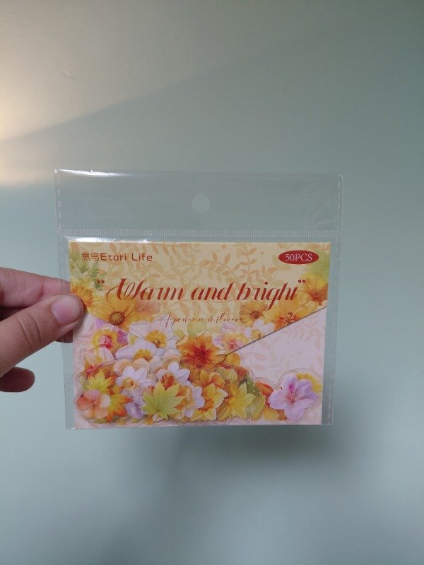 Producto - Packs de stickers en PET - Surtidos de colores (amarillo)