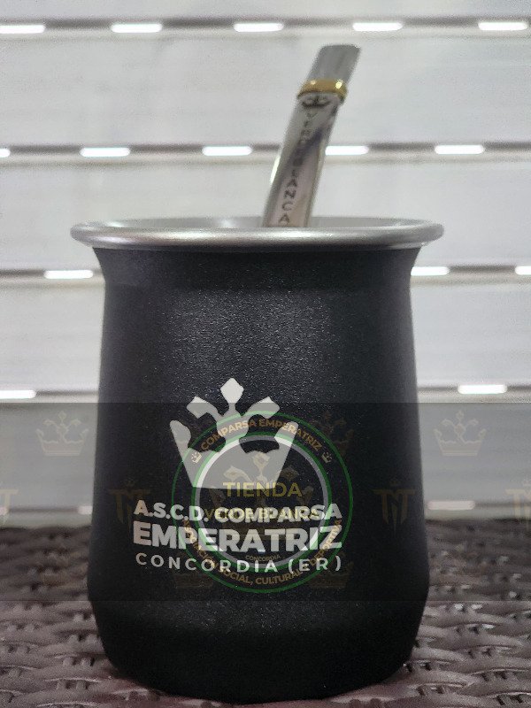 Producto - Kit Mate Aluminio TNT-EMPERATRIZ (láser) + Bombilla VERDEBLANCA (láser)