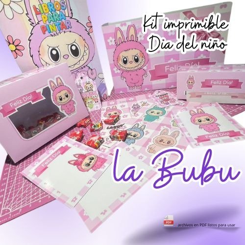 Producto - kit imprimible la bubu