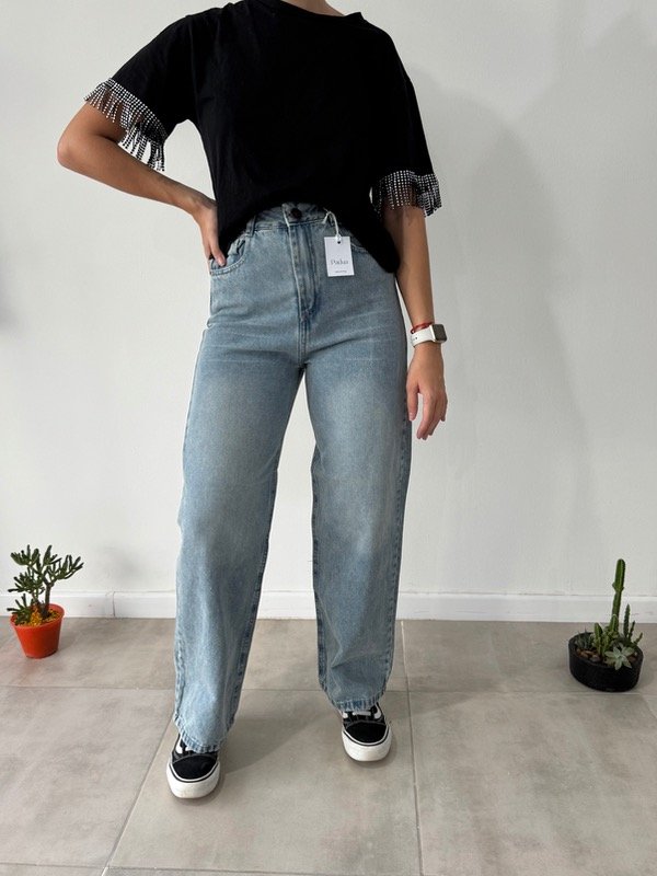 Producto - WIDE LEG CELESTE