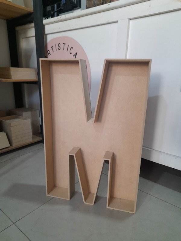 Producto - LETRA O NUMERO 3D - 60CM