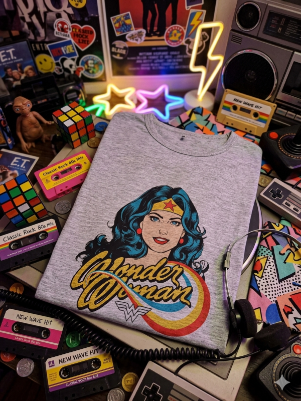 Producto - Remera Mujer Wonder Woman Griss