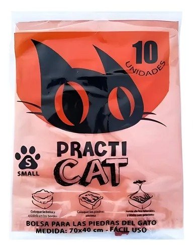 Producto - PRACTI CAT BOLSAS TALLE SMALL