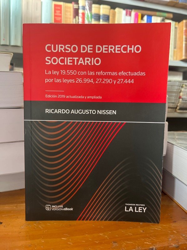 Producto - Curso de derecho societario. Nissen