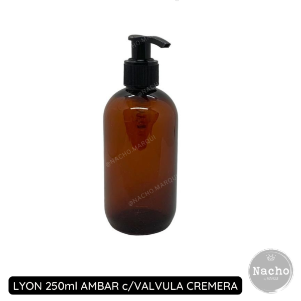 Producto - LYON 250 AMBAR + VALVULA CREMERA NEGRA