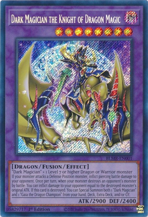 Producto - Dark Magician the Knight of Dragon Magic - BLMR-EN001