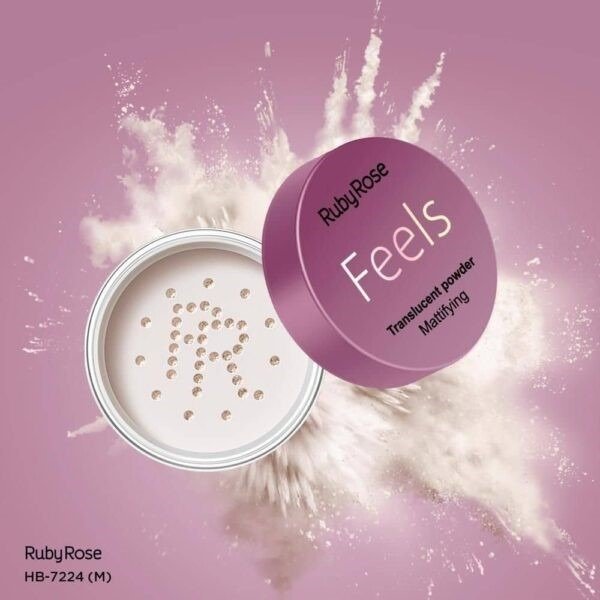 Producto - Polvo traslucido feels mood matte sellador -Ruby rose