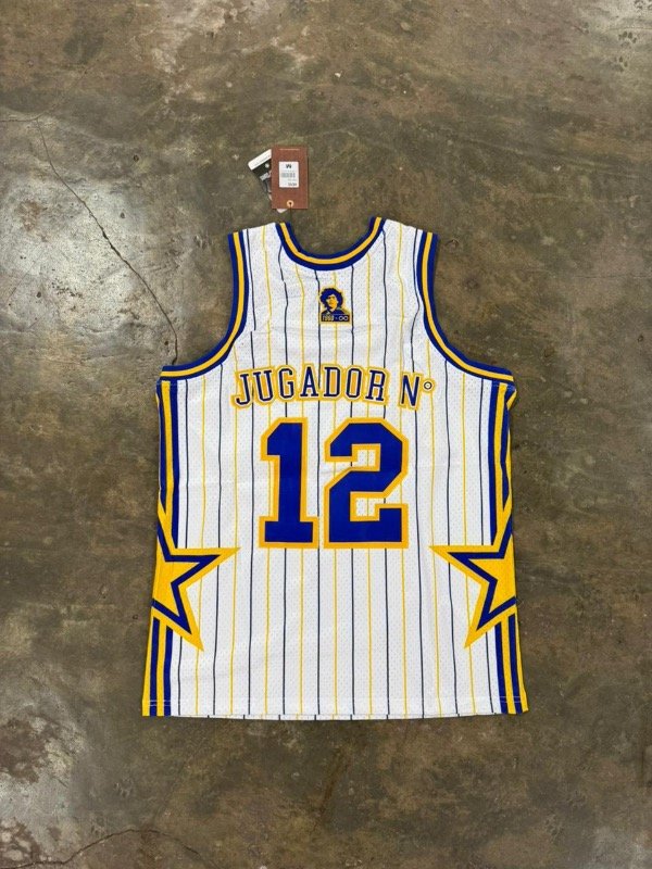 Producto - Musculosa Blanca Boca Jugador N12 Basquet - 0