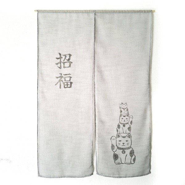 Producto - Cortina Noren Maneki Neko