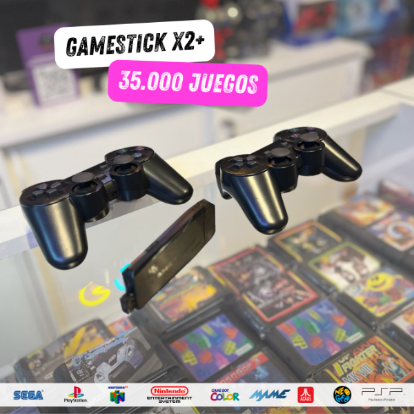 Producto - GAMESTICK X2 PLUS (CON DREAMCAST/PSP/NAOMI/ATOMISWAVE)