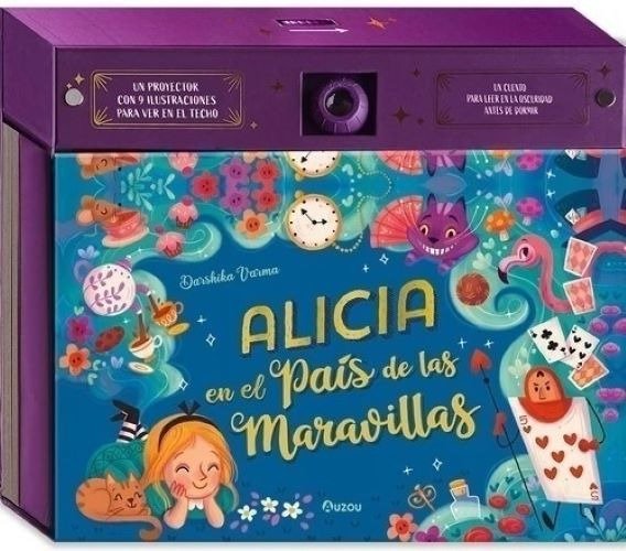 Producto - Alicia en el país de las maravillas: Un cuento para proyectar! Auzou