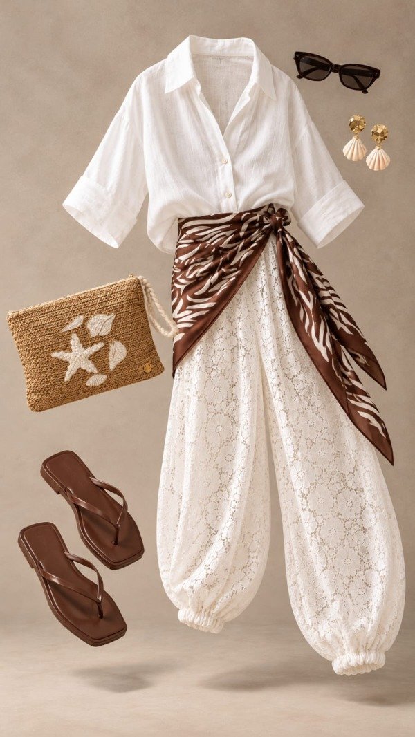 Producto - Pant Babucha Lace