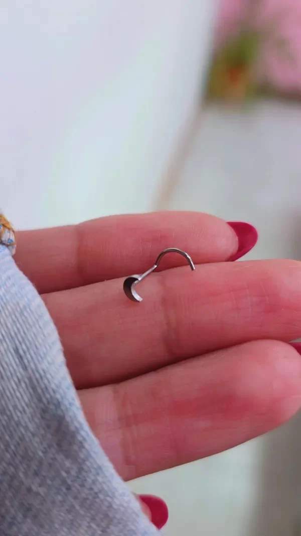 Producto - Piercing rulito luna nariz AQ - 0