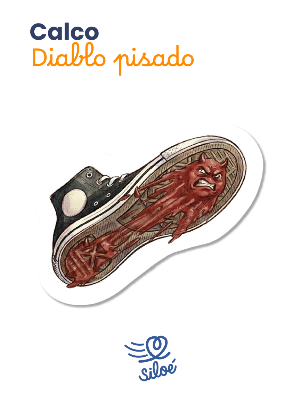 Producto - Calco - Pisando al diablo