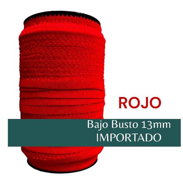 Producto - Bajo Busto 13mm Cono ROJO