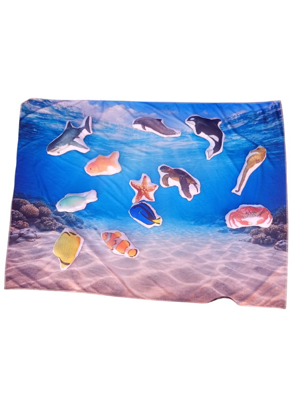 Producto - Fondo del mar y animales marinos
