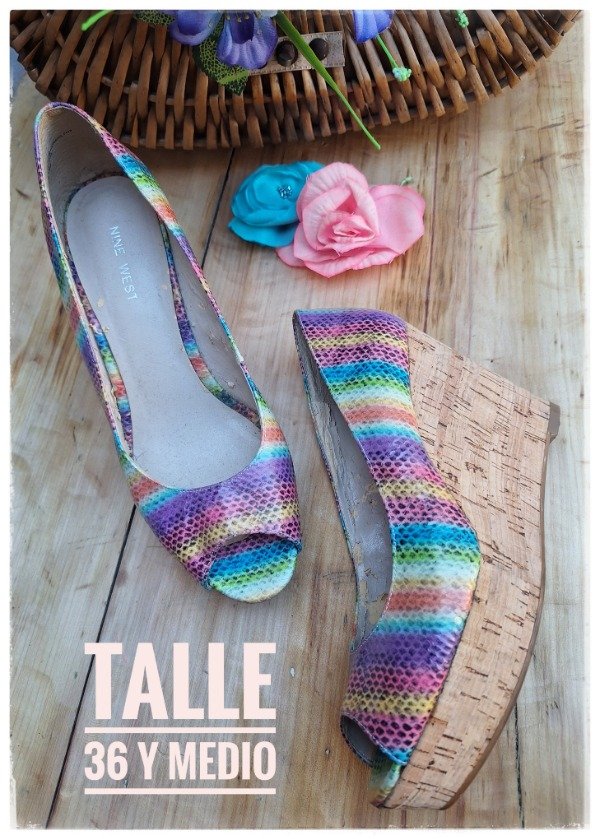 Producto - Zapatos colores poquito de pez Talle 36 y 1/2