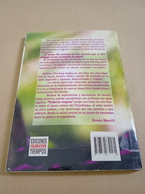 Producto - Todavía respira una mirada Psicodrama - Adriana Piterbarg - Nuevos tiempos 2003 - 1