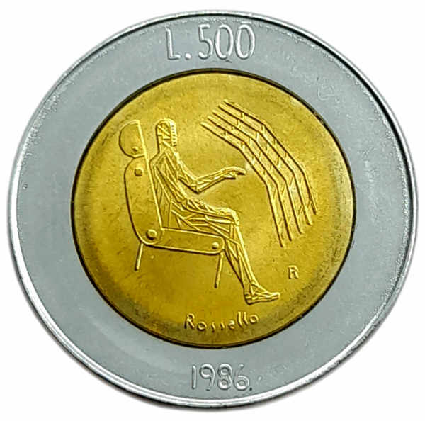 Producto - San Marino 500 Liras 1986 Tecnología Km#195 Unc