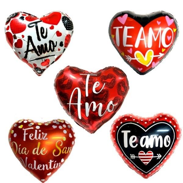 Producto - Globo corazón x25cm "San Valentín"