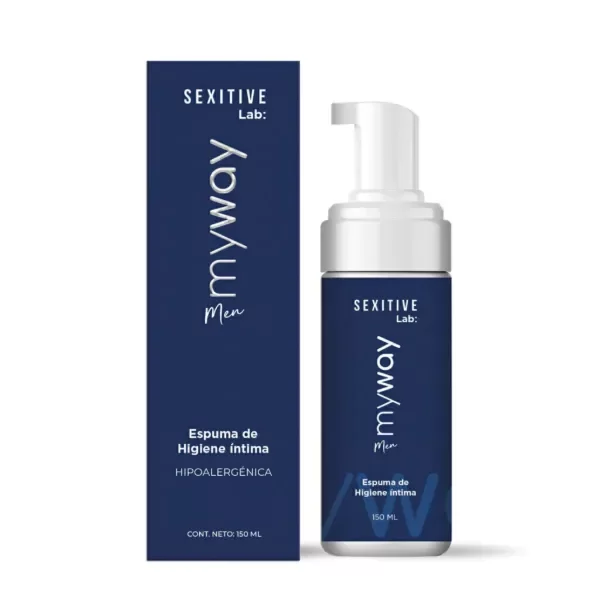 Producto - MY WAY MEN- ESPUMA DE LIMPIEZA INTIMA Sexitive