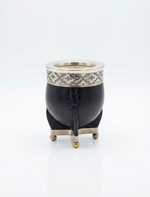 Producto - Imperial con virola de alpaca cincelada con bolitas de bronce