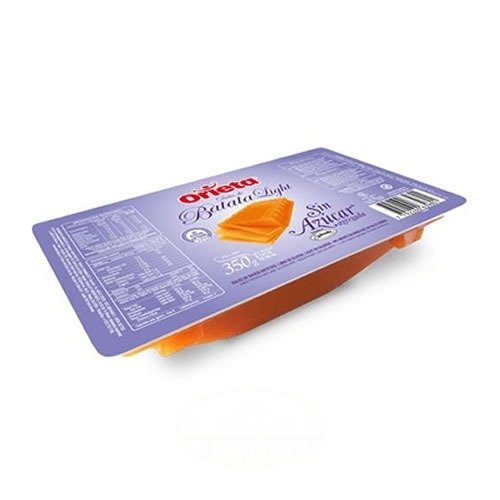 Producto - Dulce de batata Orieta light x400grs. Sin azúcar agregada. Sin TACC.
