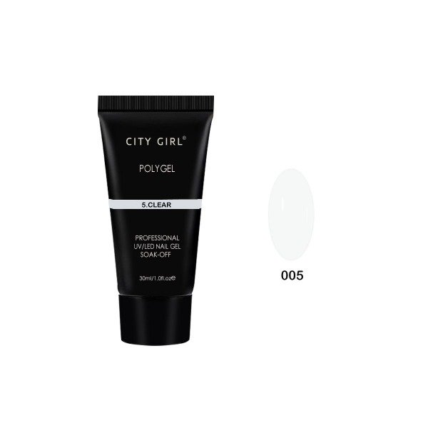 Producto - POLYGEL 30ML CITY GIRL CLEAR