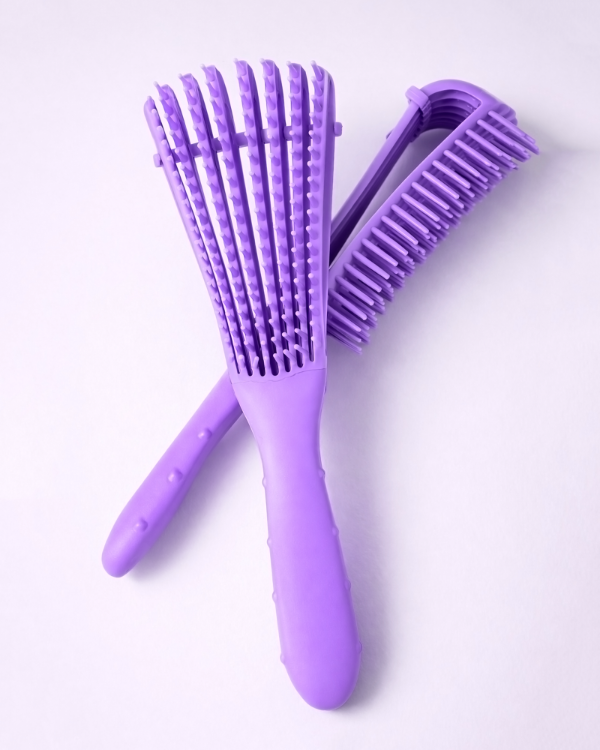 Producto - Cepillo Regulable para Rulos - Violeta