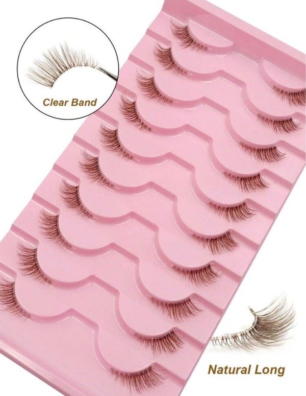 Producto - Set de pestañas Brow half lashes B004 - 1