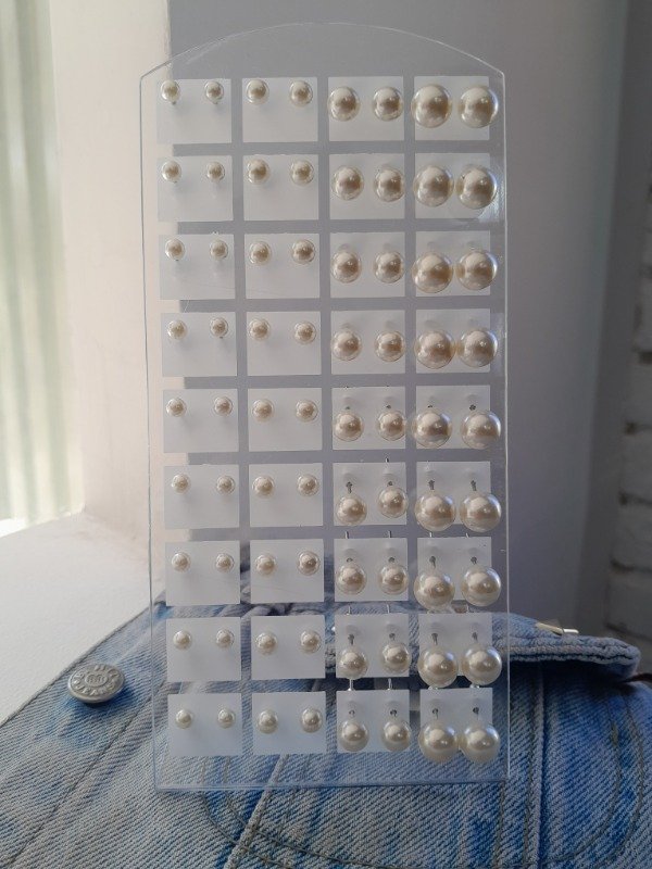 Producto - Aros perlitas varios tamaños