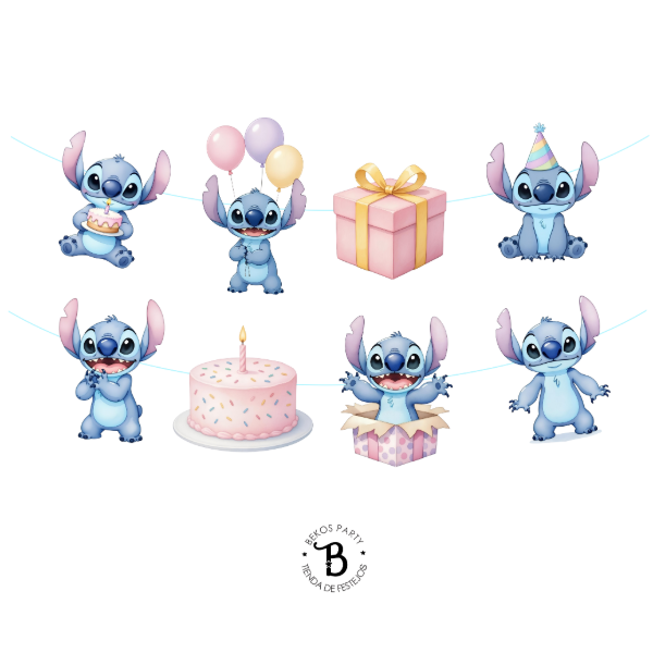 Producto - Guirnalda Stitch Party