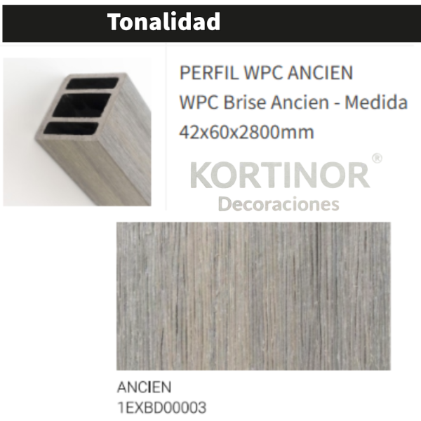 Producto - PERFIL WPC - 5