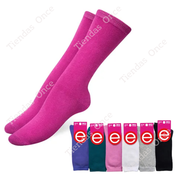 Producto - Medias de dama algodon ELEMENTO - Por docena