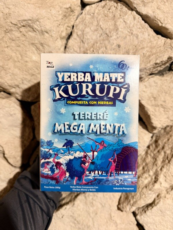 Producto - Yerba Mate Kurupi Mega Menta 500gr