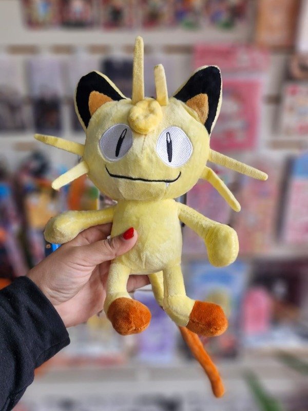 Producto - POKEMON - PELUCHE GATO MEOWTH