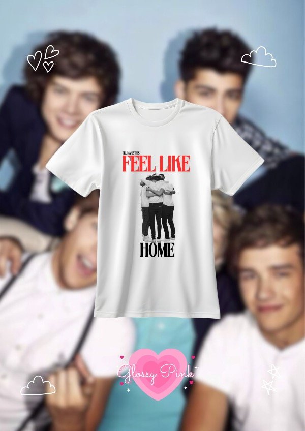 Producto - Remera Feel Like Home - DTF