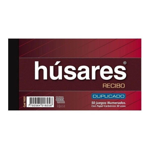 Producto - RECIBO DUPLICADO HUSARES